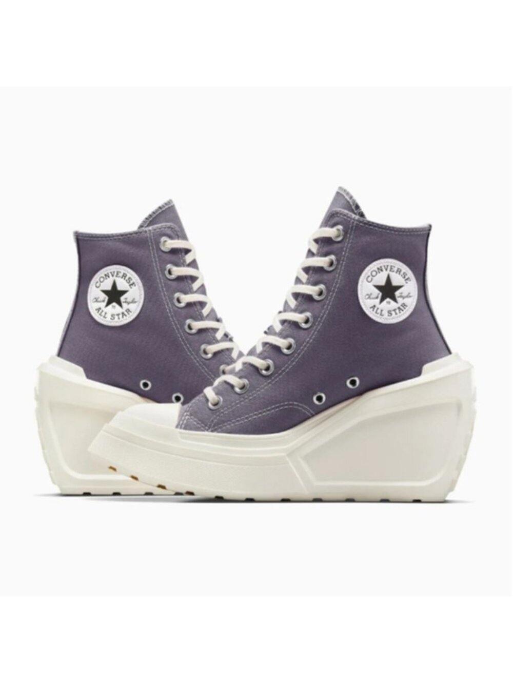 Converse Women's Platform Chuck Taylor All Star High Top Sneakers - Purple